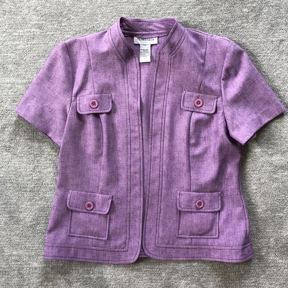 Sag Harbor Jackets & Blazers - Sag Harbor Light Purple Jacket